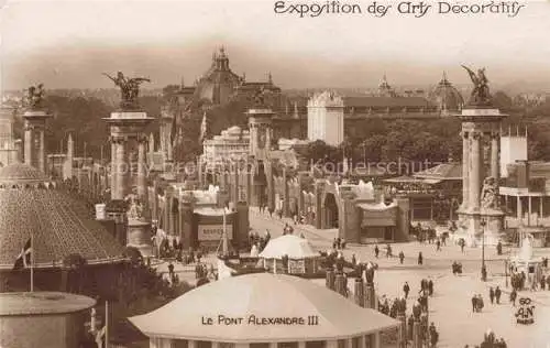AK / Ansichtskarte Exposition Arts Decoratifs Paris 1925 Pont Alexandre 3 A.N. Paris Nr. 60