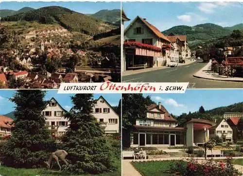 AK / Ansichtskarte Ottenhoefen Schwarzwald Fliegeraufnahme Ortspartie Park Kuranlagen