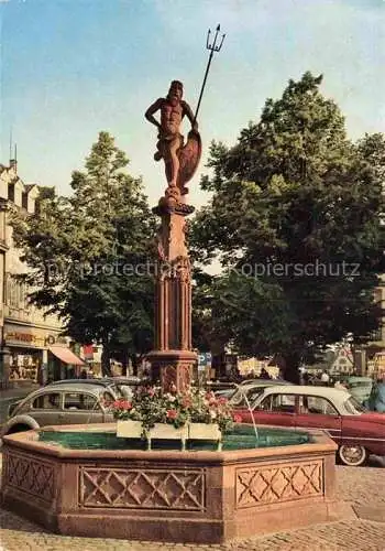 AK / Ansichtskarte OFFENBURG Offenbourg Neptunbrunnen