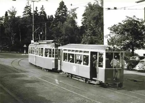 AK / Ansichtskarte STRAssENBAHN Tramway-- Zuerich Zoo Gloriastrasse 