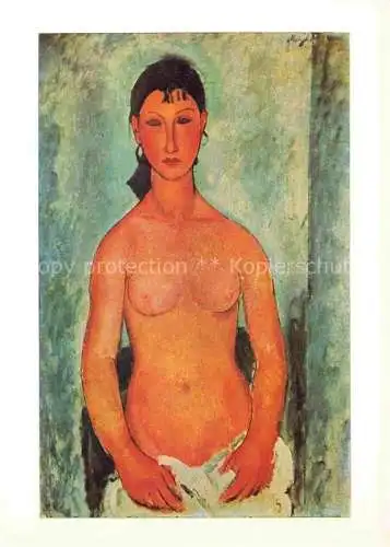 AK / Ansichtskarte MODIGLIANI Amedeo (1884-1920) Kuenstlerkarte Walter Hadorn Bern Frau