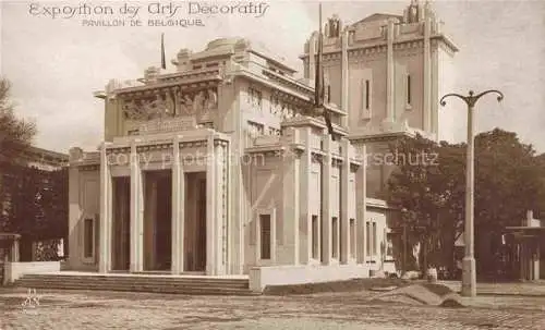 AK / Ansichtskarte Exposition Arts Decoratifs Paris 1925 A.N. Nr. 11 Pavillon Belgique