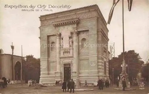 AK / Ansichtskarte Exposition Arts Decoratifs Paris 1925 A.N. Paris Nr. 18 Pavillon Italie