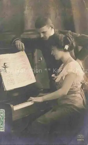 AK / Ansichtskarte Foto RKL Nr. 4087/5 Klavier 