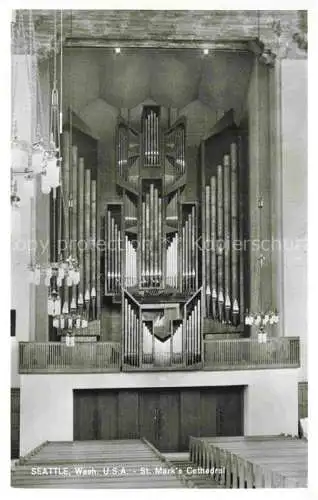 AK / Ansichtskarte Orgel Kirchenorgel Organ Orgue sEATTLE wASH: usa sT: mARK cETHEDRAL