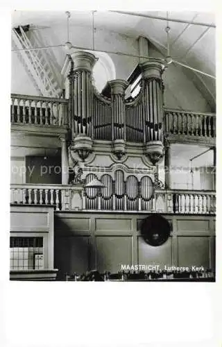 AK / Ansichtskarte Orgel Kirchenorgel Organ Orgue Maastricht Lutherse Kerk