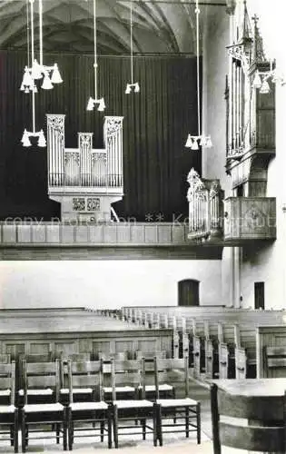 AK / Ansichtskarte Orgel Kirchenorgel Organ Orgue Interieur Koorkerk