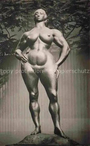 AK / Ansichtskarte LACHAISE Gaston Skulpturen Standing Women 