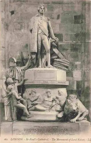AK / Ansichtskarte Militaria UK England London St. Paul Cathedral Lord Nelson 