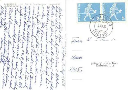 AK / Ansichtskarte Landwirtschaft F. Rindlisbacher Liebefeld Schweiz 