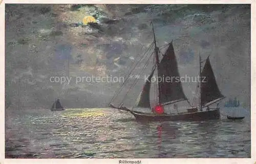 AK / Ansichtskarte Verlag Primus Nr. 1151 Ruefenacht Segelboot