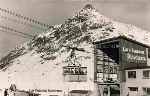 AK / Ansichtskarte Seilbahn Cable-Car Telepherique Diavolezza