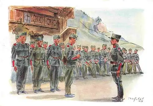 AK / Ansichtskarte Militaria Schweiz Grenzbesetzung 