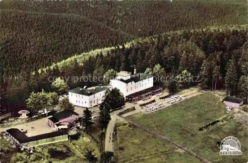 AK / Ansichtskarte Wieda Berghotel Stoeberhai Fliegeraufnahme