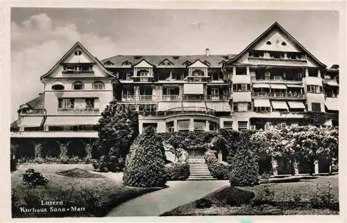 AK / Ansichtskarte LUZERN  LU Kurhaus Sonn-Matt