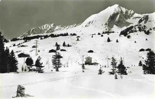 AK / Ansichtskarte Les Mosses AIGLE VD Panorama Col des Mosses Télé-Ski de l'Ecuellaz Sports d'hiver Alpes