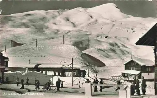 AK / Ansichtskarte INTERLAKEN BE Kleine Scheidegg mit Lauberhorn Berner Alpen