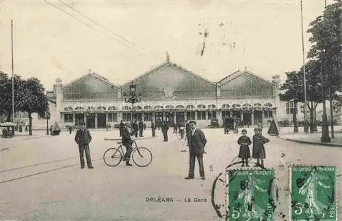 AK / Ansichtskarte ORLEANS 45 Loiret La gare Bahnhof