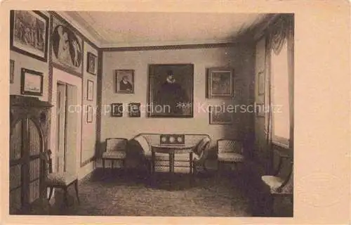 AK / Ansichtskarte GOETHE Johann Wolfgang von (1749-1832) Dichter Weimar Urbinozimmer 