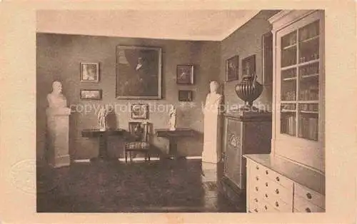AK / Ansichtskarte GOETHE Johann Wolfgang von (1749-1832) Dichter Weimar Wohnstube 