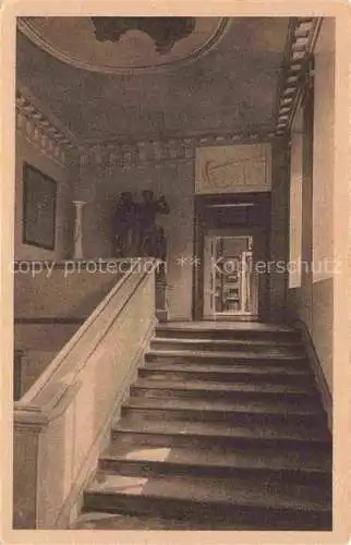 AK / Ansichtskarte GOETHE Johann Wolfgang von (1749-1832) Dichter Treppenaufgang Weimar 