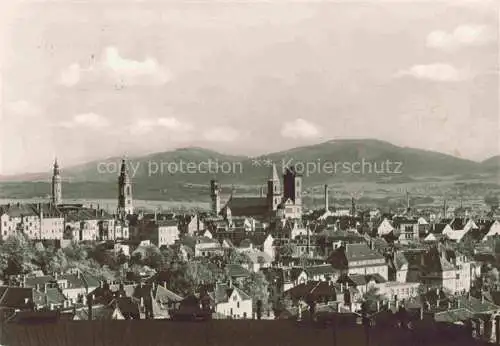 AK / Ansichtskarte Zittau Sachsen Stadtpanorama