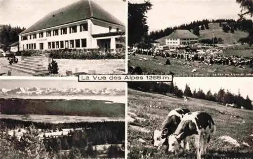 AK / Ansichtskarte LE LOCLE NE Hotel La Vue des Alpes Panorama