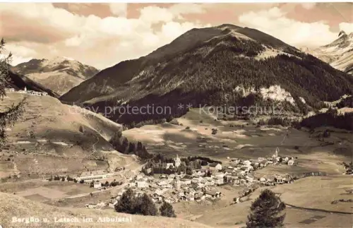 AK / Ansichtskarte Berguen Bravuogn Albula GR und Latsch im Albulatal