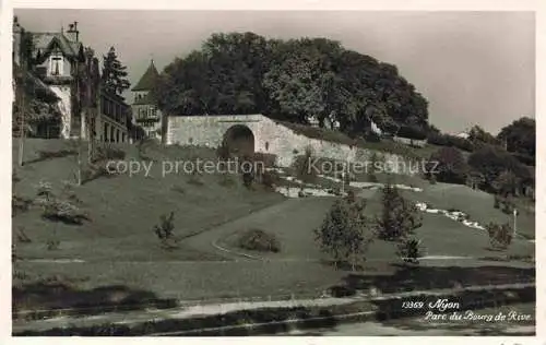AK / Ansichtskarte NYON VD Parc du Bourg de Rive