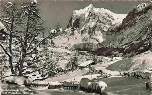AK / Ansichtskarte Grindelwald BE mit Wetterhorn