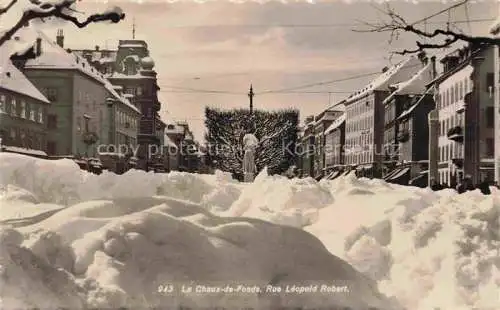 AK / Ansichtskarte LA CHAUX -DE-FONDS NE Rue Leopold Robert