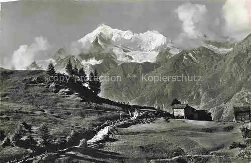 AK / Ansichtskarte HarnischbuehL Visperterminen VS Weisshorn