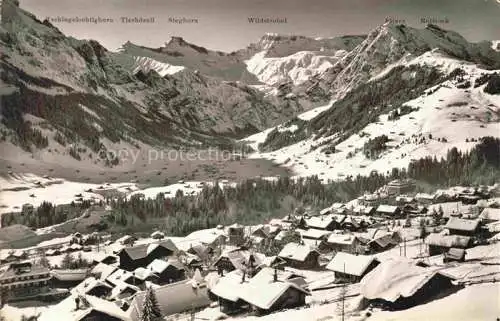AK / Ansichtskarte Adelboden BE Panorama
