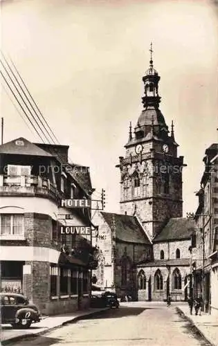 AK / Ansichtskarte Villedieu-les-Poeles Saint-Lo 50 Manche Rue de Paris Hotel du Louvre