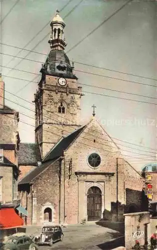 AK / Ansichtskarte Villedieu-les-Poeles Saint-Lo 50 Manche Eglise