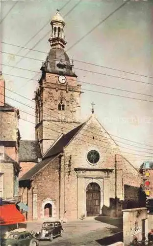 AK / Ansichtskarte Villedieu-les-Poeles Saint-Lo 50 Manche Eglise