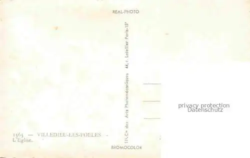 AK / Ansichtskarte Villedieu-les-Poeles Saint-Lo 50 Manche Eglise