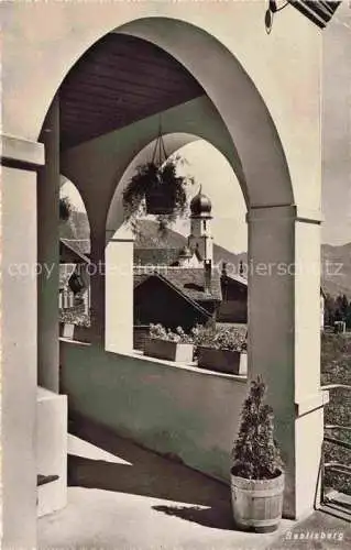 AK / Ansichtskarte Seelisberg UR Durchblick zur Kirche