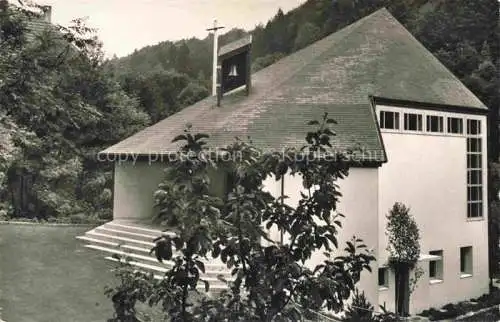AK / Ansichtskarte Lucelle Delemont JU St Bernhard Kapelle