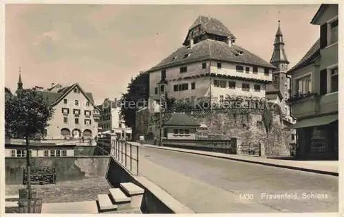 AK / Ansichtskarte FRAUENFELD TG Schloss