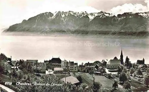AK / Ansichtskarte Chexbres Lavaux VD Balcon du Leman