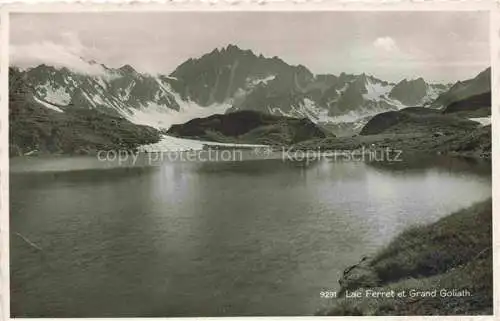 AK / Ansichtskarte Lac Ferret Rosablanche VS et Grand Goliath