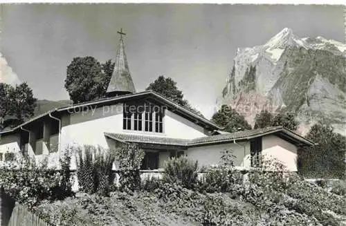 AK / Ansichtskarte Grindelwald BE Kath Kirche