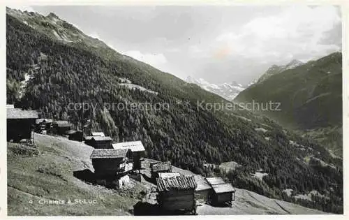 AK / Ansichtskarte St Luc SIERRE VS Chalets Panorama
