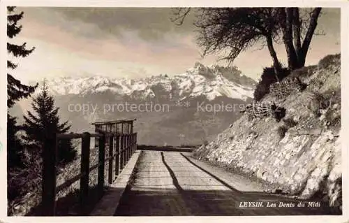 AK / Ansichtskarte Leysin VD Les Dents du Midi