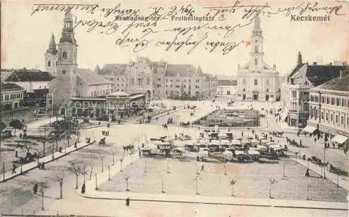 AK / Ansichtskarte KECSKEMET Ketschkemet HU Szabadság-tér Freiheitsplatz