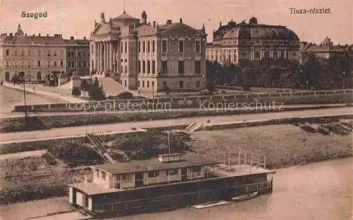AK / Ansichtskarte SZEGED HU Tisza-részlet Partie an der Theiss
