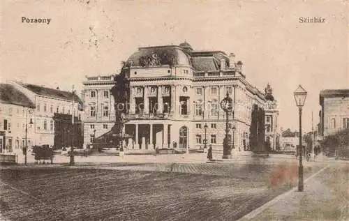 AK / Ansichtskarte POZSONY Pressburg Bratislava SK Szinház Theater