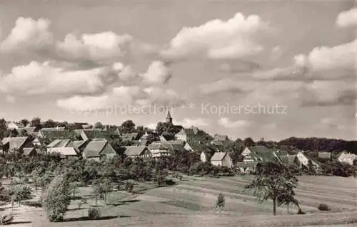 AK / Ansichtskarte Burbach Albtal Marxzell Karlsruhe Schwarzwald BW Panorama Ansicht mit Kirche