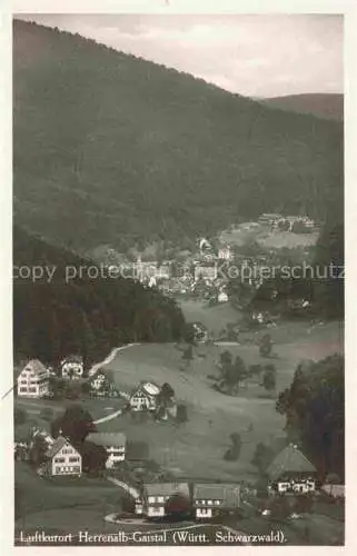 AK / Ansichtskarte Gaistal Bad Herrenalb BW Panorama Luftkurort im Schwarzwald